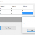 Значение ячейки DataGridView
