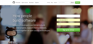 GitHub - главная страница